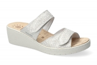 chaussure mobils mules paula blanc